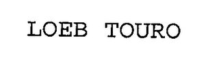 LOEB TOURO logo
