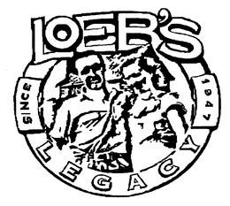 LOEB'S LEGACY SINCE 1947 logo