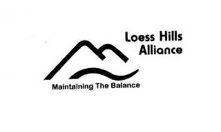 LOESS HILLS ALLIANCE MAINTAINING THE BALANCE logo
