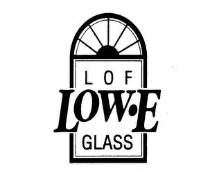 LOF LOW-E GLASS logo