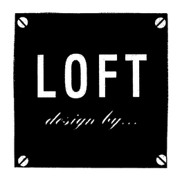 LOFT DESIGN BY... logo