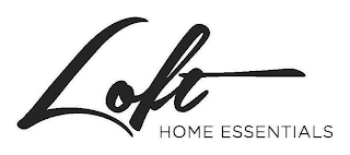 LOFT HOME ESSENTIALS logo