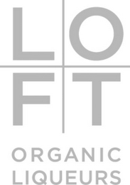 LOFT ORGANIC LIQUEURS logo