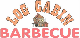 LOG CABIN BARBECUE logo