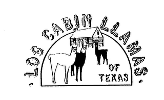 LOG CABIN LLAMAS OF TEXAS logo