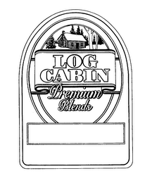 LOG CABIN PREMIUM BLENDS logo