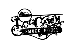 LOG CABIN SMOKE HOUSE logo