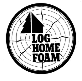 LOG HOME FOAM logo
