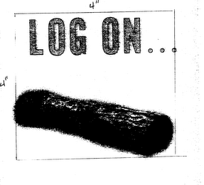 LOG ON... logo