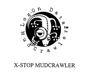 LOG-ON DATA MUDCRAWLER X-STOP MUDCRAWLER logo