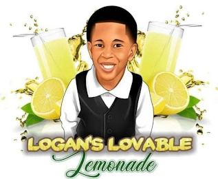 LOGAN'S LOVABLE LEMONADE logo