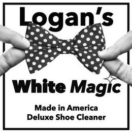 LOGAN'S WHITE MAGIC MADE IN AMERICA DELUXE SHOE CLEANER logo