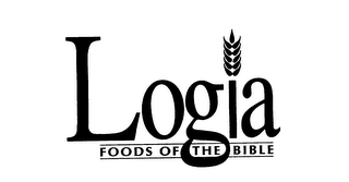 LOGIA FOODS OF THE BIBLE logo