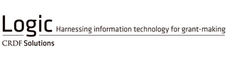 LOGIC HARNESSING INFORMATION TECHNOLOGY FOR GRANT-MAKING CRDF SOLUTIONS logo