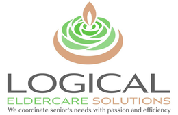 LOGICAL ELDERCARE SOLUTIONS WE COORDINATE SENIOR'S NEEDS WITH PASSION AND EFFICIENCY logo