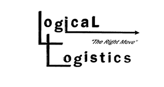 LOGICAL LOGISTICS "THE RIGHT MOVE" logo