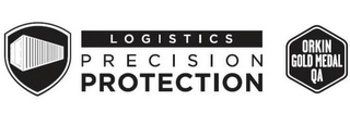 LOGISTICS PRECISION PROTECTION ORKIN GOLD MEDAL QA logo