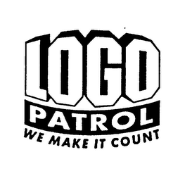 LOGO PATROL WE MAKE IT COUNT logo