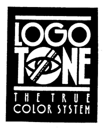 LOGO TONE THE TRUE COLOR SYSTEM logo