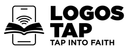 LOGOS TAP TAP INTO FAITH logo