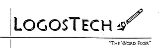 LOGOSTECH "THE WORD FIXER" logo