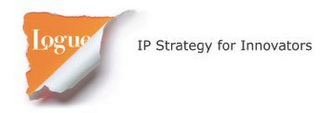 LOGUE IP STRATEGY FOR INNOVATORS logo