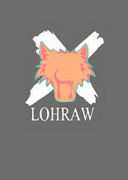 LOHRAW X logo