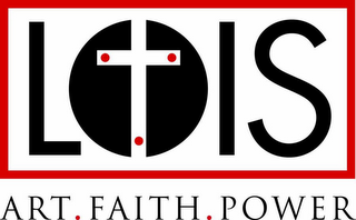 LOIS ART. FAITH. POWER logo