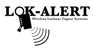 LOK-ALERT WIRELESS LOCKOUT TAGOUT SYSTEMS logo