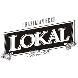 LOKAL BLACK BRAZILIAN BEER NATUR REIN logo