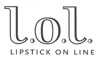 L.O.L. LIPSTICK ON LINE logo