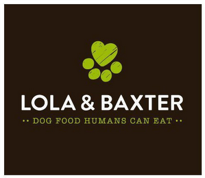 LOLA & BAXTER - DOG FOOD HUMANS CAN EAT logo