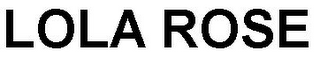 LOLA ROSE logo