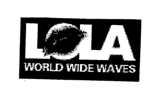 LOLA WORLD WIDE WAVES logo