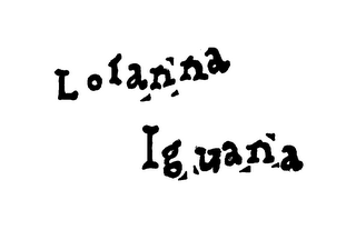 LOLANNA IGUANA logo
