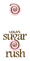 LOLA'S SUGAR RUSH logo