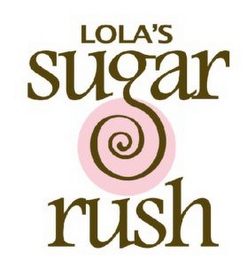 LOLA'S SUGAR RUSH logo