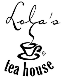 LOLA'S TEA HOUSE logo