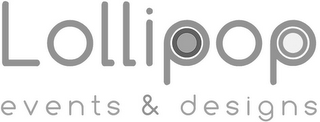 LOLLIPOP EVENTS & DESIGNS logo