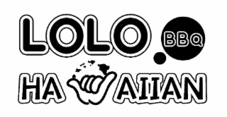 LOLO BBQ HAWAIIAN logo