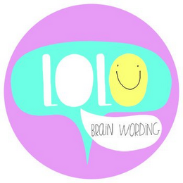 LOLO, BRAIN WORDING logo