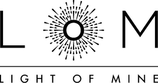 LOM LIGHT OF MINE logo