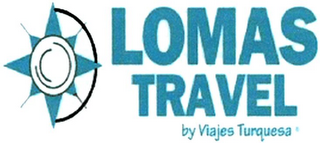 LOMAS TRAVEL BY VIAJES TURQUESA logo