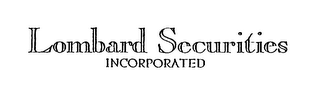 LOMBARD SECURITIES INCORPORATED logo