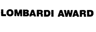 LOMBARDI AWARD logo