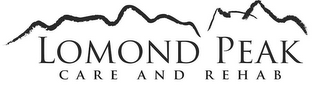 LOMOND PEAK CARE AND REHAB logo