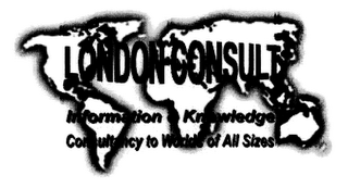 LONDON CONSULT INFORMATION & KNOWLEDGE CONSULTANCY TO WORLDS OF ALL SIZES logo