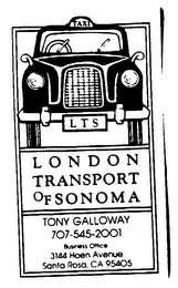LONDON TRANSPORT OF SONOMA logo