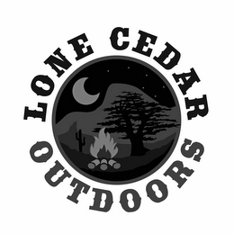 LONE CEDAR OUTDOORS logo