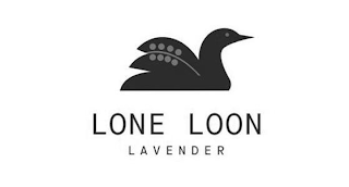 LONE LOON LAVENDER logo
